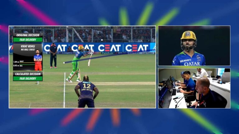 IPL 2024: Virat Kohli Out or Not Out? Here’s What the Waist-Height No-Ball Rule Says • ProBatsman