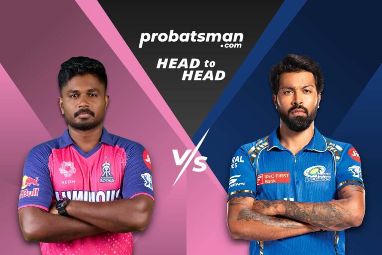 IPL 2024 – Match 38: RR vs MI Head-to-Head Records between Mumbai Indians vs Rajasthan Royals • ProBatsman