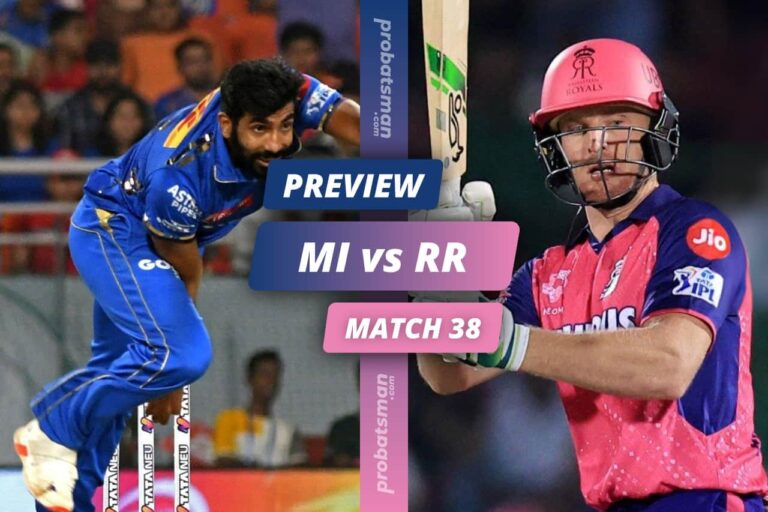 IPL 2024 – Match 38: RR vs MI Match Preview, Playing XI, Players to Watch, Key Stats • ProBatsman