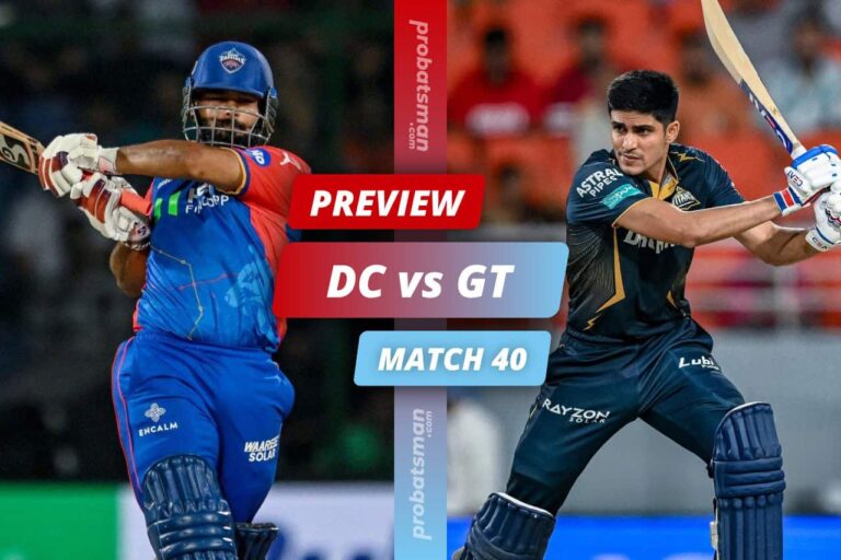 IPL 2024 – Match 40: DC vs GT Match Preview, Playing XI, Players to Watch, Key Stats • ProBatsman