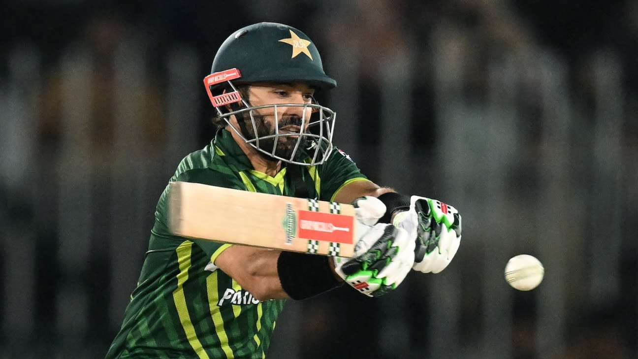 Rizwan to miss remainder of New Zealand T20Is with hamstring injury