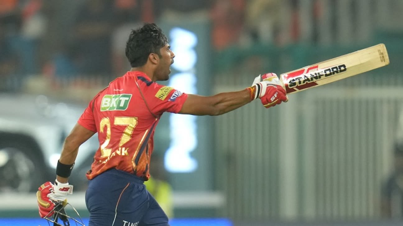 Shashank Singh, Ashutosh Sharma make Punjab kings of Gujarat