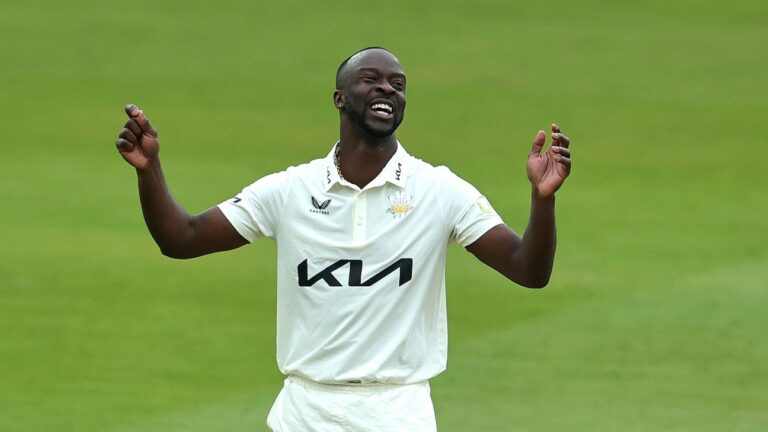 Surrey turn the screw on truncated day at the Oval