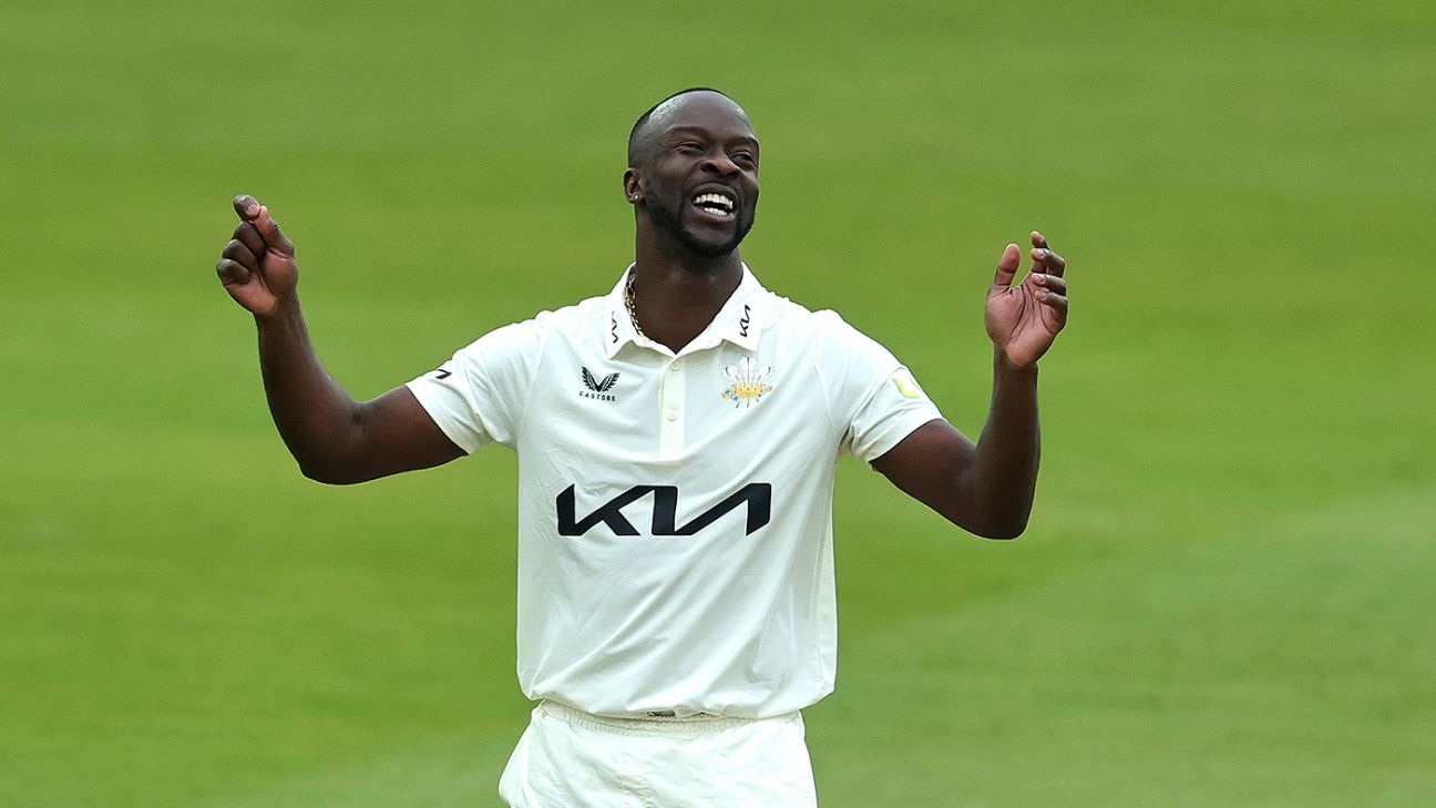 Surrey turn the screw on truncated day at the Oval