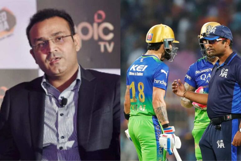 ‘Put Your Head Down and Go Back to the Dressing Room’ – Virender Sehwag Slams Virat Kohli for Misbehaving with Umpires • ProBatsman