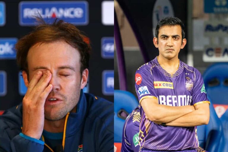 AB de Villiers Hasn’t Achieved Anything Big in IPL: Gautam Gambhir • ProBatsman