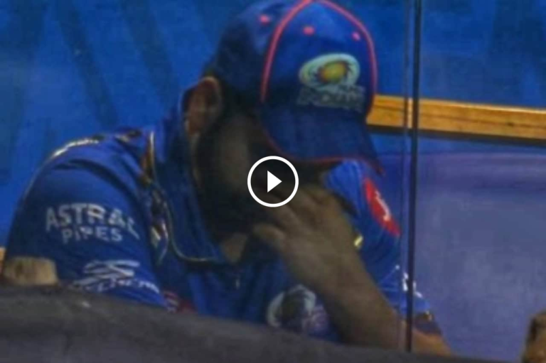 Dejected Rohit Sharma Spotted Crying Alone in Dressing Room