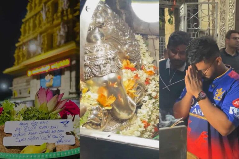 Fans Visit Temple to Pray for RCB Team to Reach IPL 2024 Playoffs by Beating CSK • ProBatsman