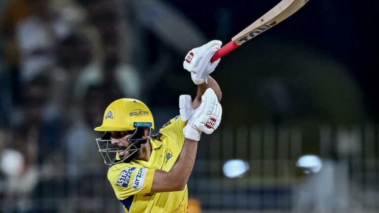 Gaikwad admits CSK fell ’50-60 runs short’ because of difficult Chepauk pitch