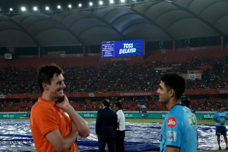 IPL 2024: What Happens If Rain Washes Out SRH vs GT Game? RCB, CSK Qualification Scenarios • ProBatsman