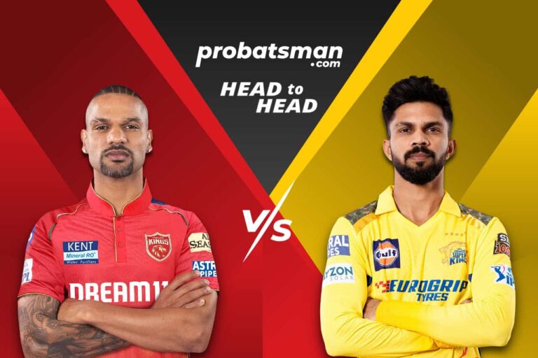 IPL 2024 – Match 53: PBKS vs CSK Head-to-Head Records between Punjab Kings vs Chennai Super Kings • ProBatsman