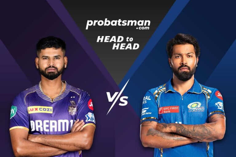 IPL 2024 – Match 60: KKR vs MI Head-to-Head Records between Kolkata Knight Riders vs Mumbai Indians • ProBatsman
