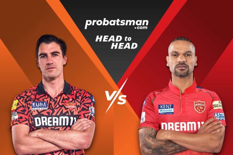 IPL 2024 – Match 69: SRH vs PBKS Head-to-Head Records Between Sunrisers Hyderabad vs Punjab Kings • ProBatsman