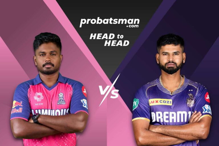 IPL 2024 – Match 70: RR vs KKR Head-to-Head Records Between Rajasthan Royals vs Kolkata Knight Riders • ProBatsman