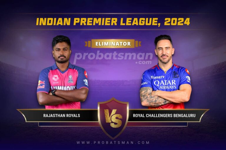 RR vs RCB Dream11 Prediction With Stats, Pitch Report & Player Record of IPL, 2024 For Eliminator • ProBatsman