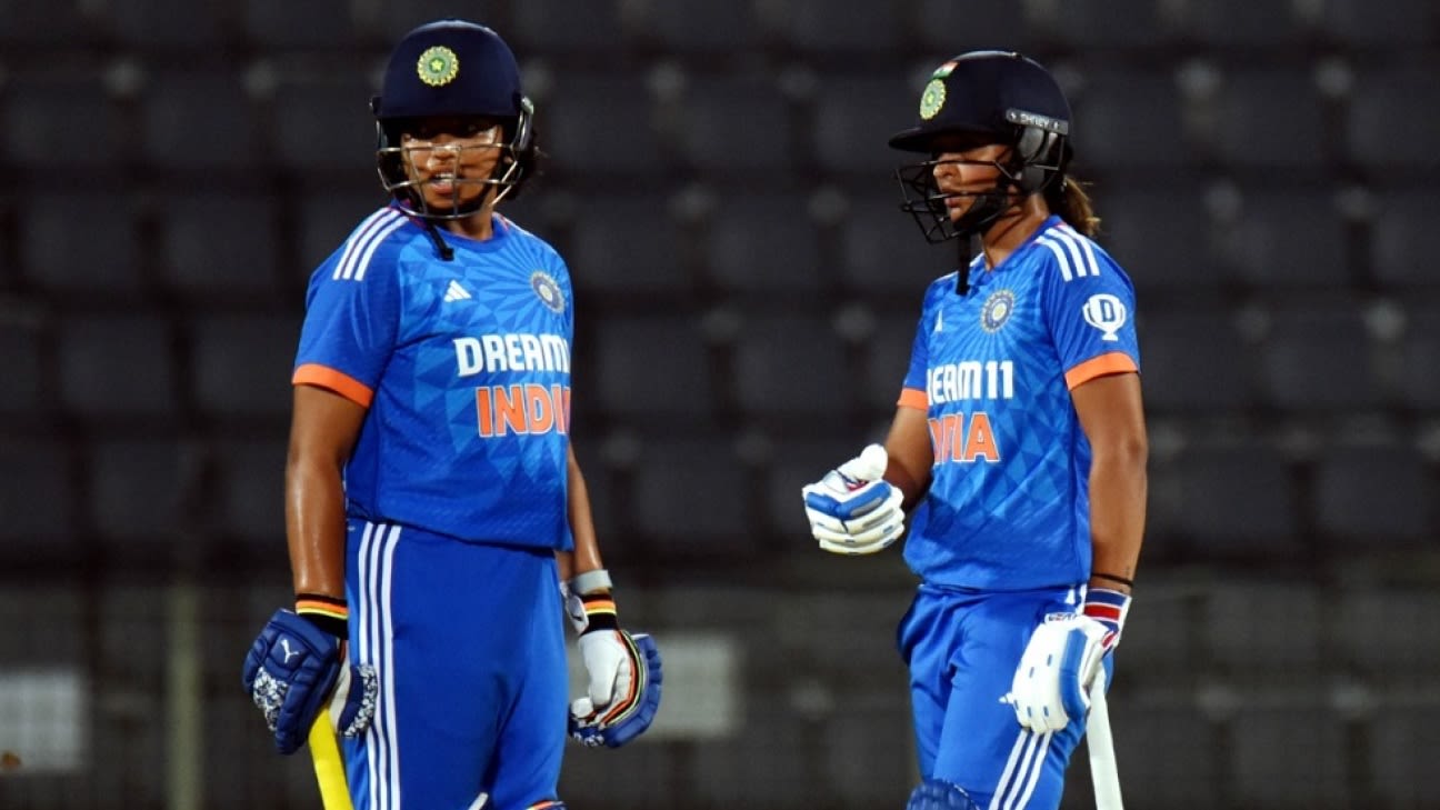 Spinners, Harmanpreet seal comfortable win for India in rain-hit match