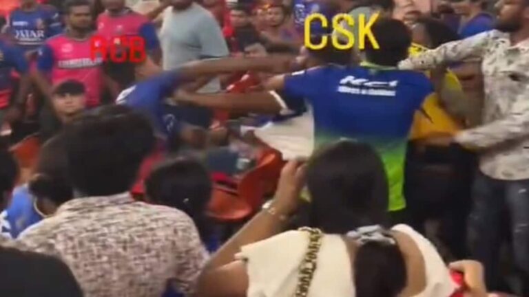 Viral Video: RCB Fan Brutally Assaults CSK Supporters On Day When Virat Kohli And Co. Got Knocked Out | Cricket News