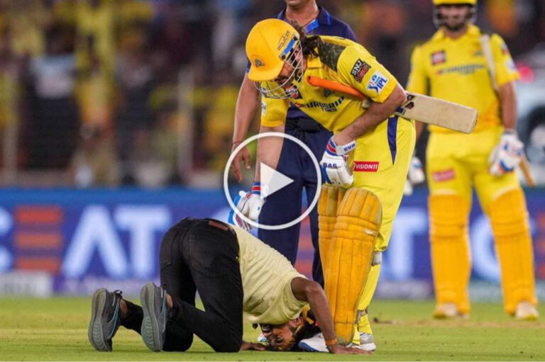 ‘Teri Surgery Mai Karwaunga’ – MS Dhoni Promises to Cover Fan’s Surgery Expenses After He Invaded Pitch to Meet Him During IPL 2024 • ProBatsman