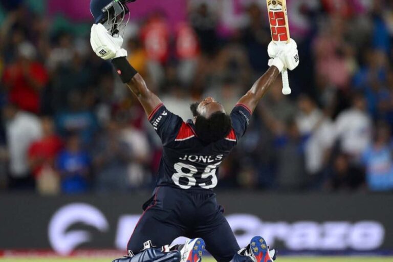 Aaron Jones’ Unbeaten 94 Leads USA to Dominant 7-Wicket Victory Over Canada • ProBatsman