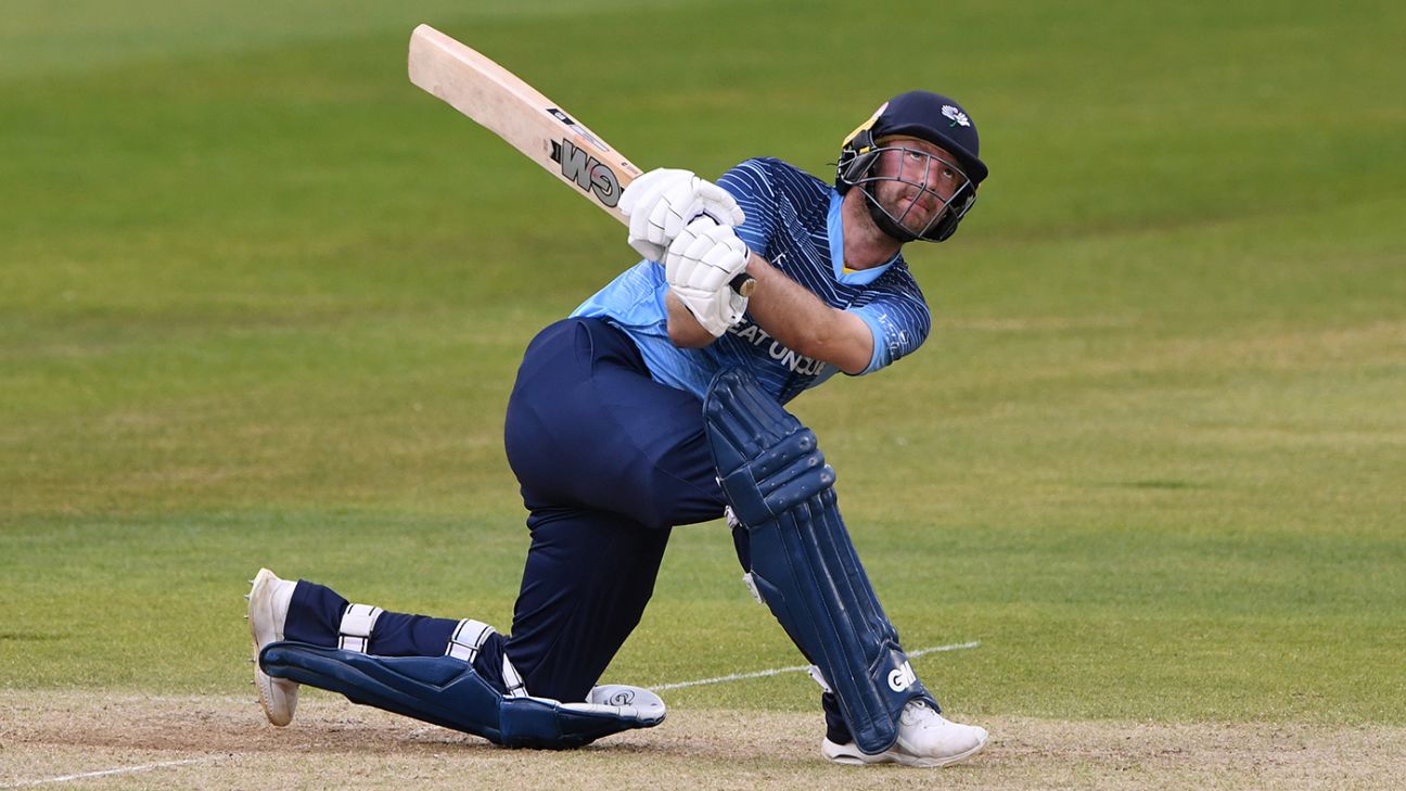 Adam Lyth clips Falcons' wings with devastating 84