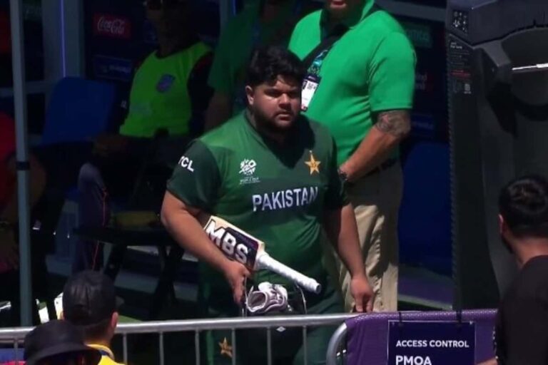 Azam Khan Engages in Ugly Fight with Fan After Getting Out for Golden Duck Against USA in T20 World Cup 2024 • ProBatsman