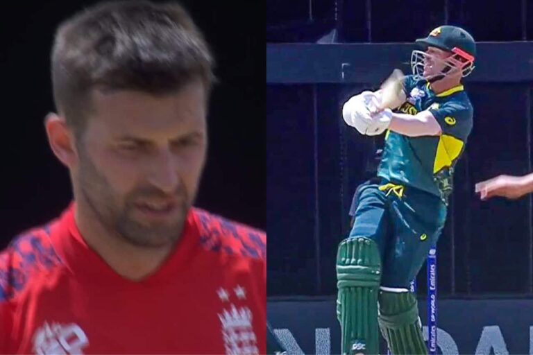 David Warner Smashes 22 Runs in One Over Against Mark Wood During AUS vs ENG Clash • ProBatsman