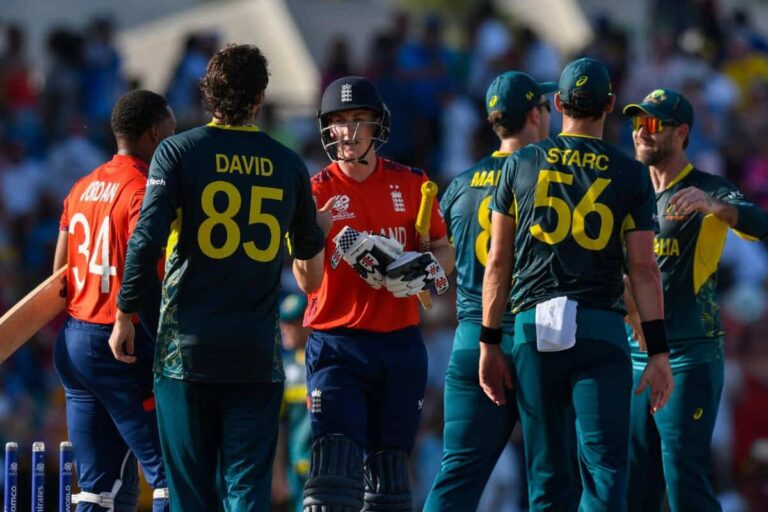 England Near Group Stage Exit After 36-Run Loss to Australia in T20 World Cup 2024 • ProBatsman