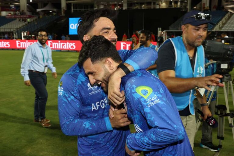 Fazalhaq Farooqi Tells Rashid Khan to ‘Shut Up’; Video Goes Viral • ProBatsman