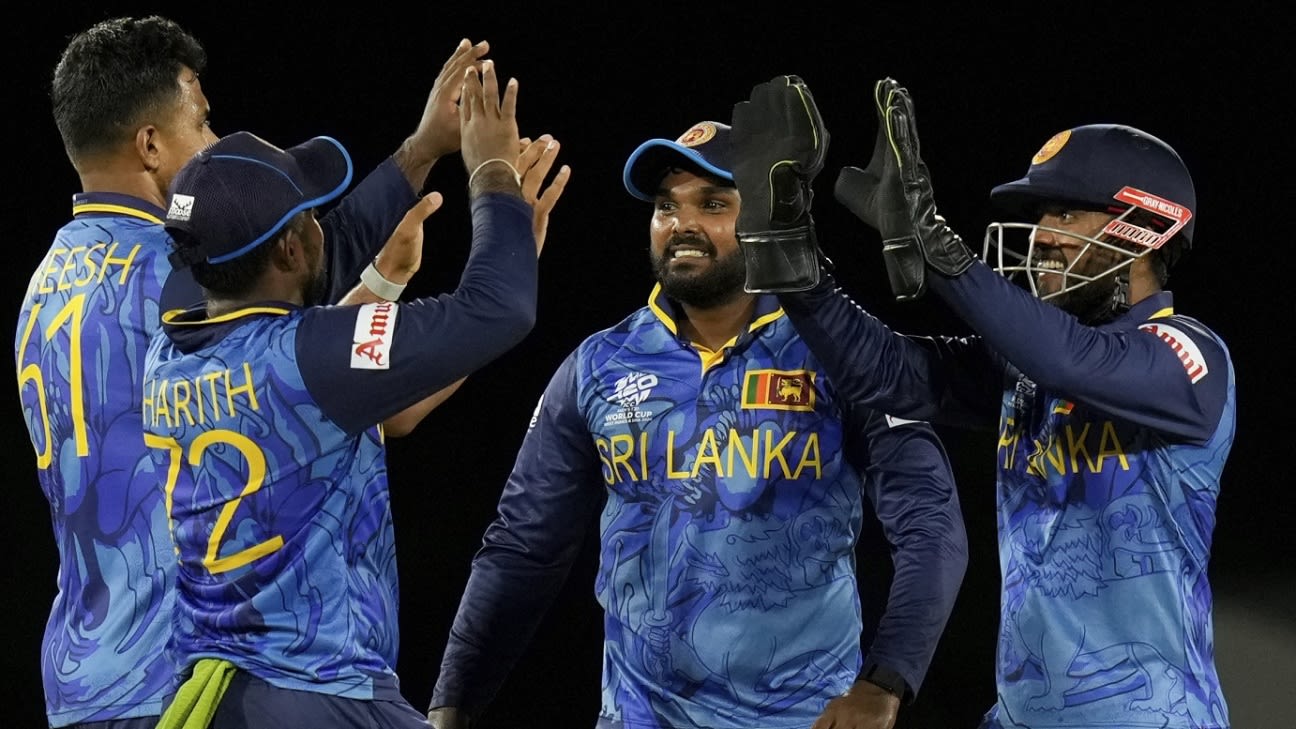 Hasaranga refuses to blame pitches, scheduling for Sri Lanka's early exit