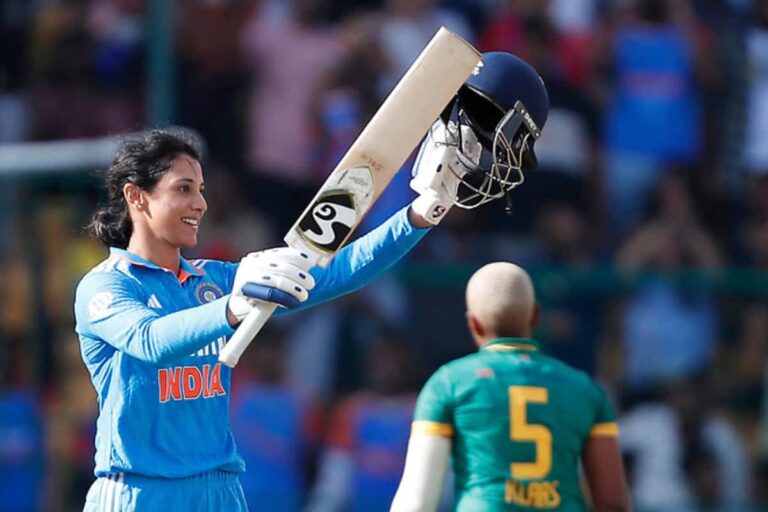 IND-W vs SA-W: Smriti Mandhana Smashes Century Against South Africa, Breaks Harmanpreet Kaur’s Record • ProBatsman