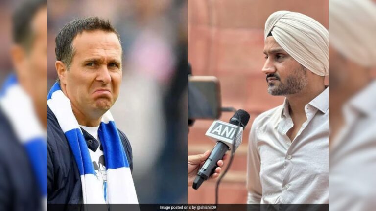 “Keep Your Rubbish…”: Harbhajan Singh’s Fiery Reply To Michael Vaughan On T20 WC Venue Conspiracy | Cricket News