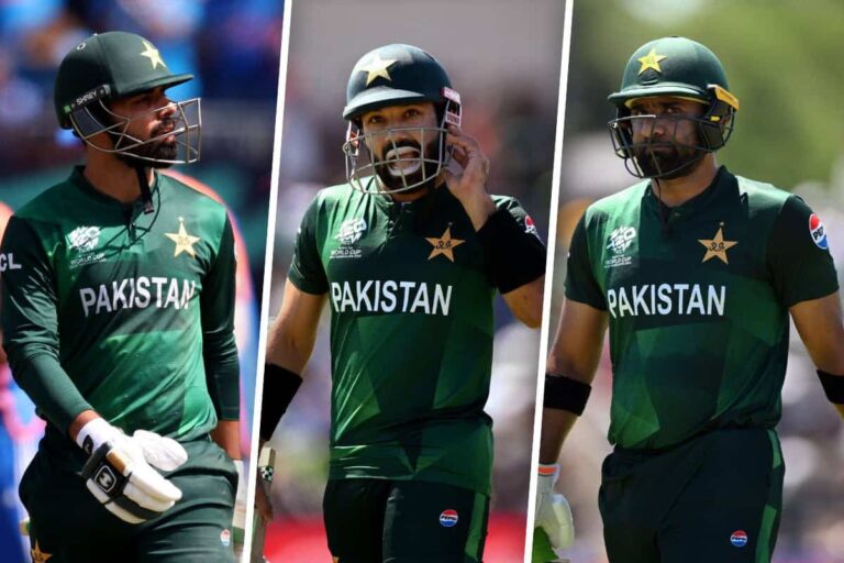 Mohammad Rizwan, Iftikhar Ahmed, and Shadab Khan to Be Dropped from Pakistan’s T20I Team: Report • ProBatsman