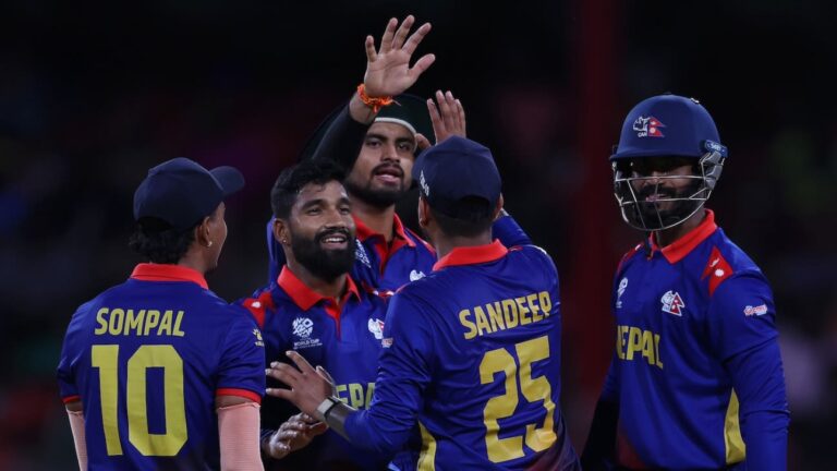 Nepal bowl with Jora in for Karan KC against unchanged Bangladesh