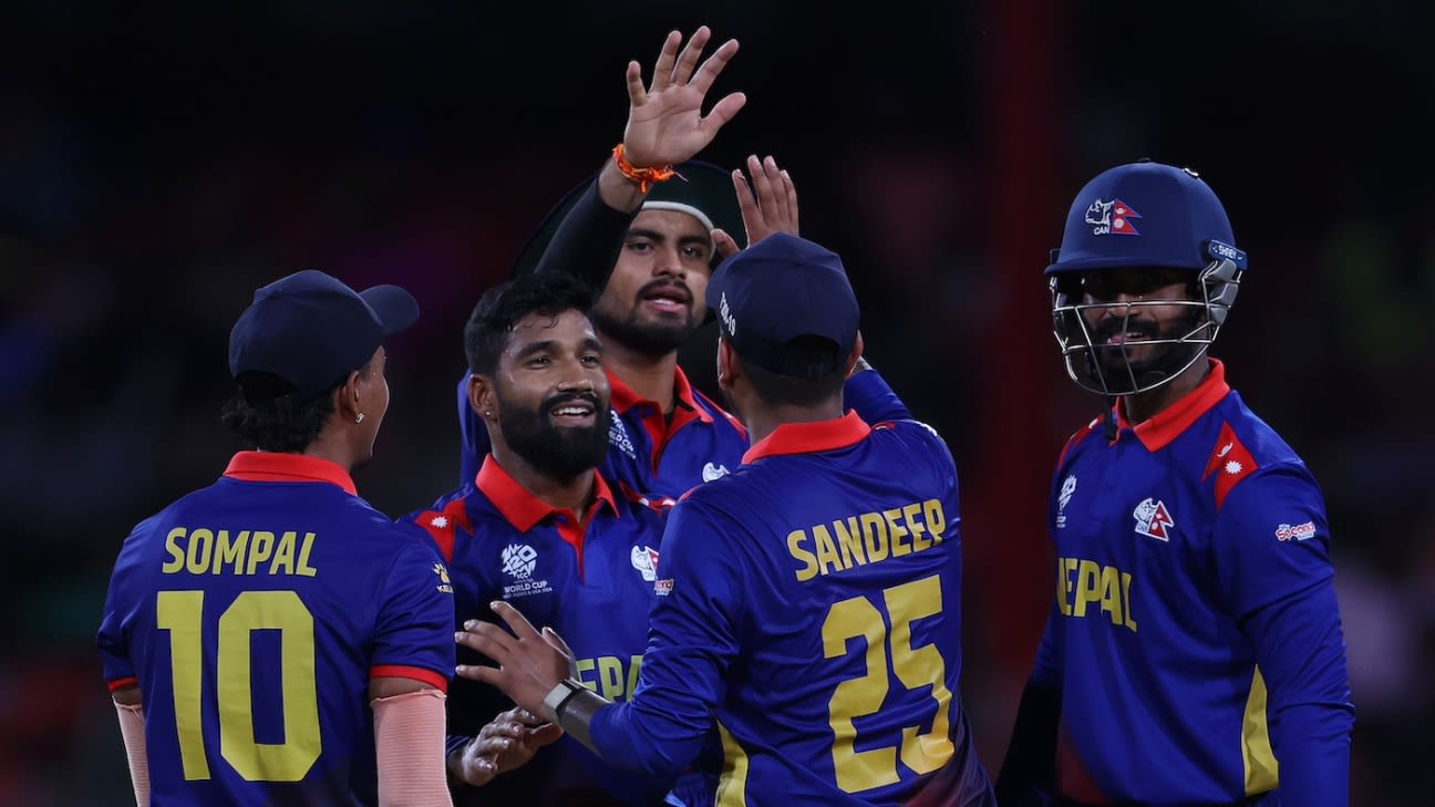 Nepal bowl with Jora in for Karan KC against unchanged Bangladesh