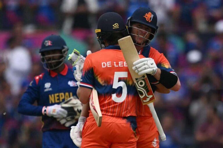 Netherlands Secures 6-Wicket Victory Against Nepal in T20 World Cup 2024 • ProBatsman