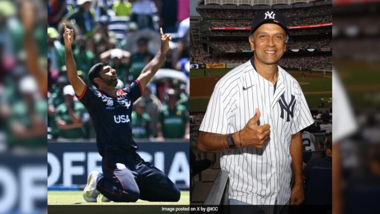 Rahul Dravid Hooked To USA vs Pakistan Mayhem Inside New York Subway, Picture Goes Viral | Cricket News