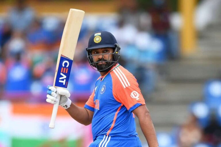 Rohit Sharma Registers Fastest Fifty of T20 World Cup 2024 • ProBatsman