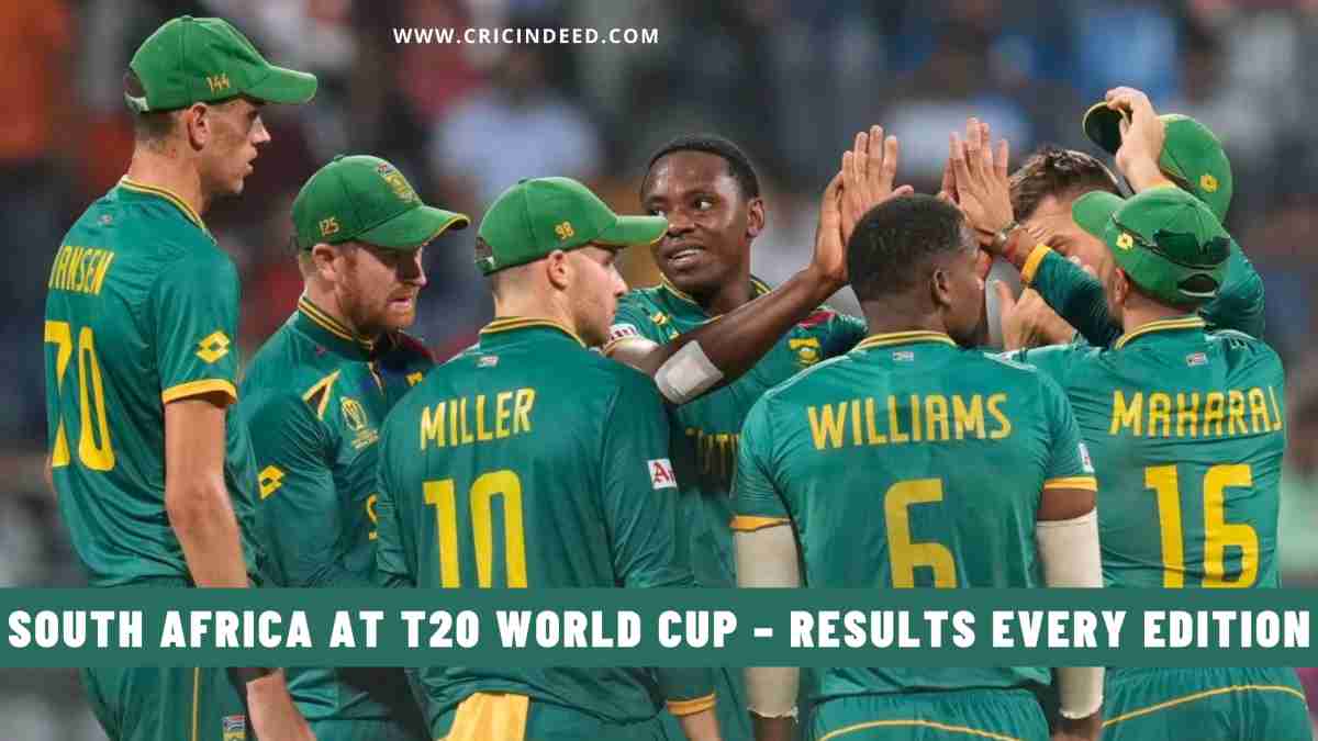 South Africa at the T20 World Cup – Results Every Edition