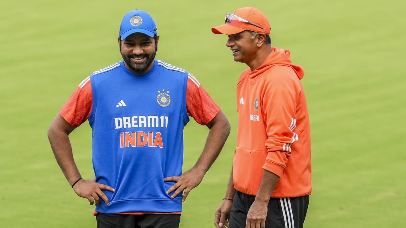 'Such a big role model' - Rohit reflects on Dravid's career-long influence