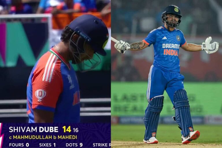 T20 World Cup 2024: Fans Lose Patience with Shivam Dube, Demand Rinku Singh Following Bangladesh Warm-Up Flop • ProBatsman