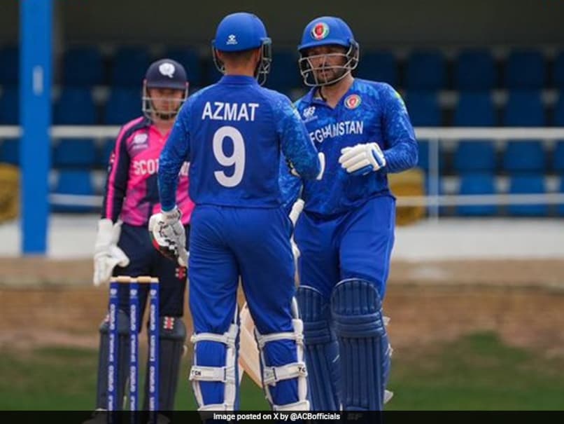 T20 World Cup Warm-Up Warm-Up Highlights: Gulbadin Naib Stars As Afghanistan Thump Scotland By 55 Runs | Cricket News
