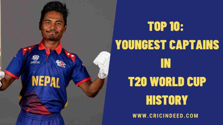 Top 10: Youngest Captains in T20 World Cup History – CricIndeed