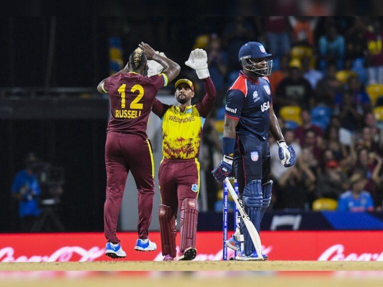 United States vs West Indies Live Score Updates, T20 World Cup 2024: USA In Trouble, Lose 3rd Wicket vs West Indies | Cricket News
