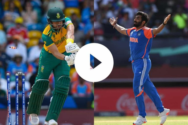 Watch: Jasprit Bumrah Dismiss Reeza Hendricks With the Ball of the Tournament in the T20 World Cup 2024 Final • ProBatsman