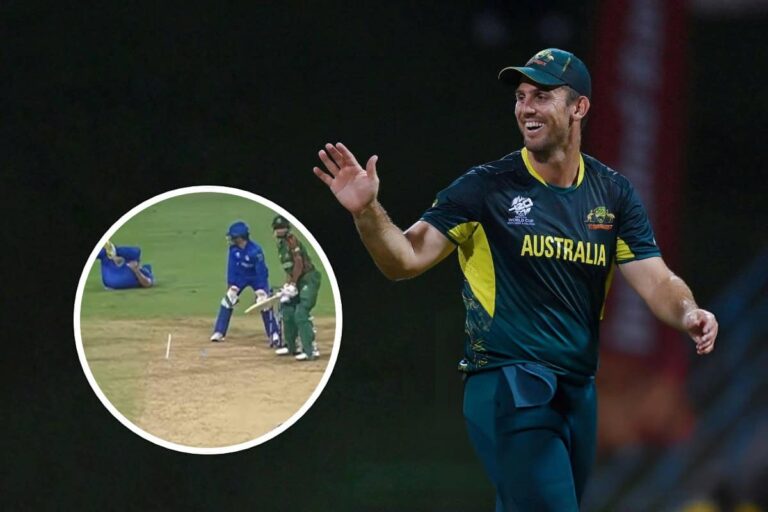 ‘I Was in Tears’ – Mitchell Marsh Reveals His Reaction to Seeing Gulbadin Naib Faking Injury • ProBatsman