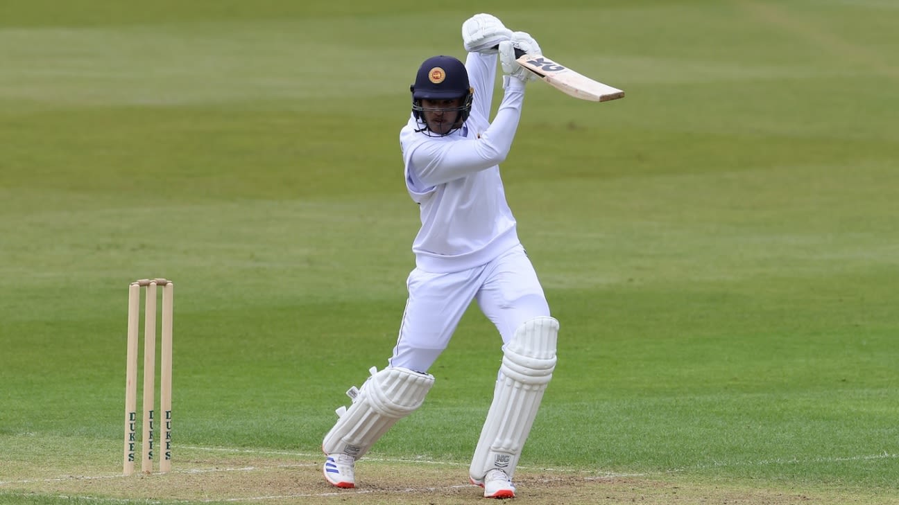 Dinura Kalupahana leads from the front as Sri Lanka U19s rally at Wormsley