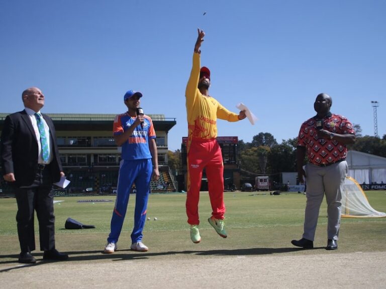 India vs Zimbabwe: Sikandar Raza’s Bizarre Antic During Toss vs India Leaves Internet In Splits – Watch | Cricket News