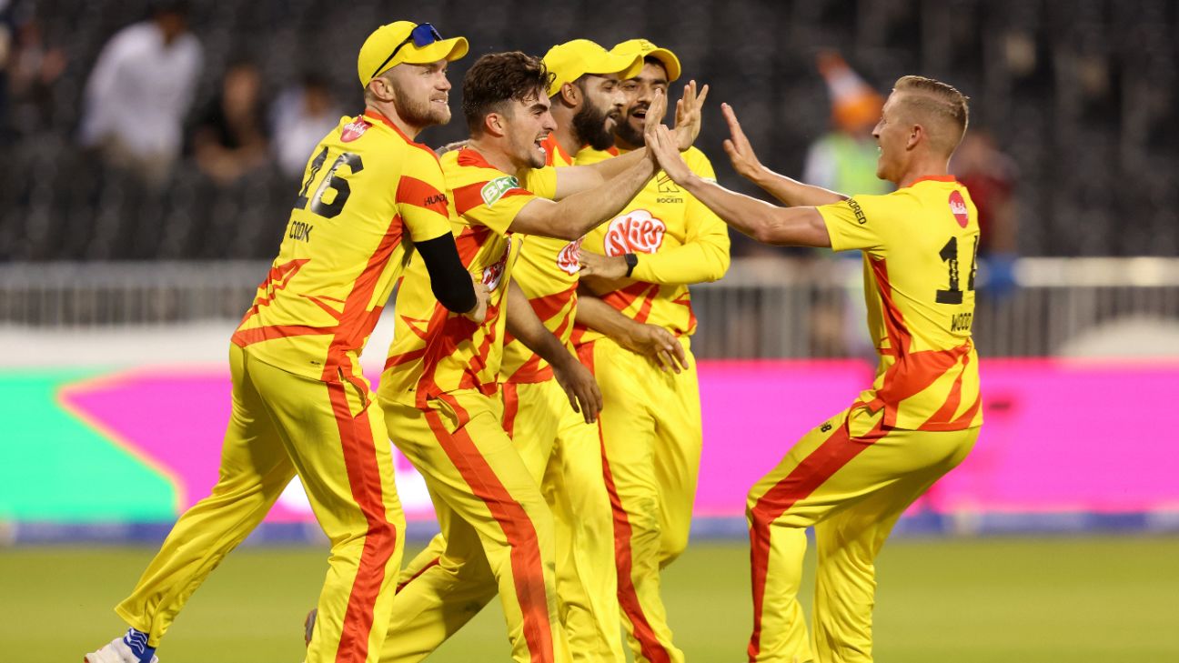 Jordan Thompson seals Trent Rockets heist in one-run thriller