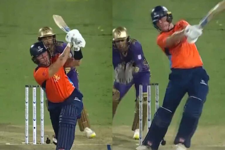 MLC 2024: Finn Allen Destroys Andre Russell and Shakib Al Hasan With 5 Consecutive Sixes During SFU vs LAKR • ProBatsman