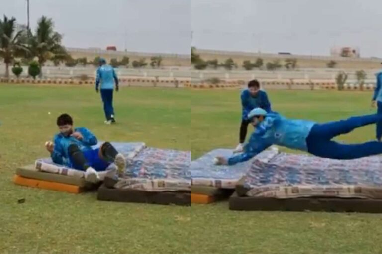 Pakistan Cricketers Mocked for Using Mattresses During Catching Practice • ProBatsman